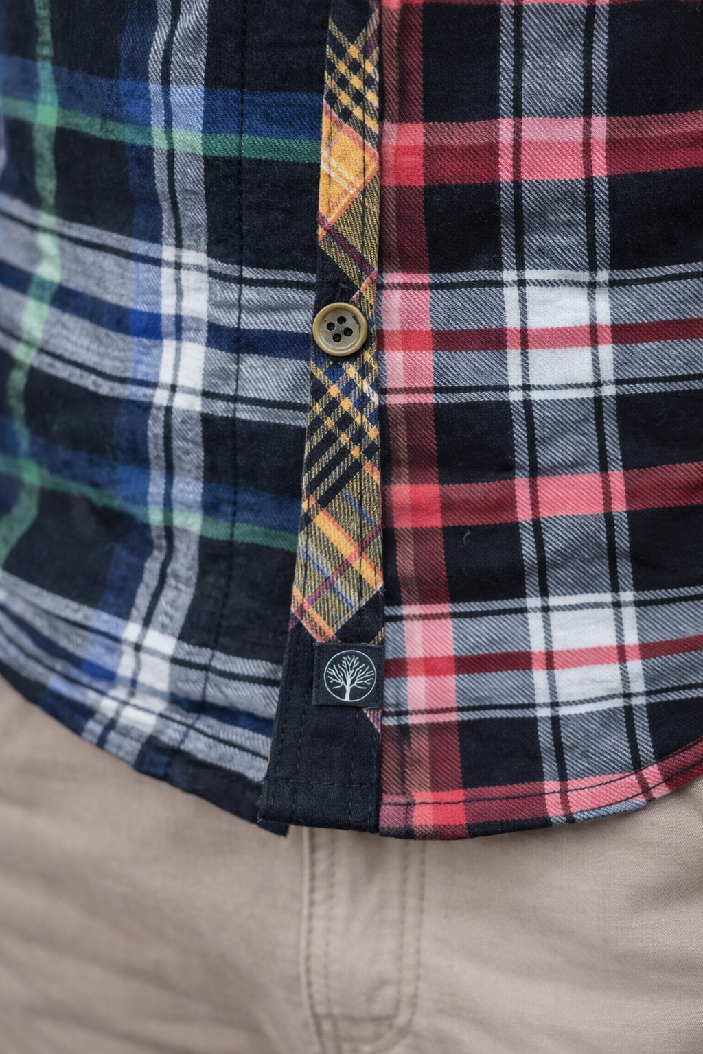 Camisa Patchwork Heritage - Purple Rain