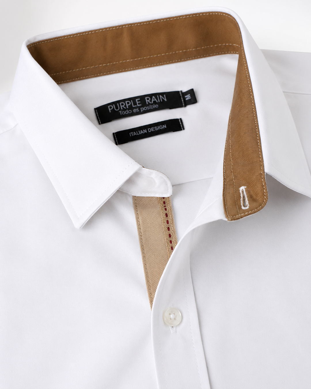Camisa Hombre Tela Fría Stretch Elegante