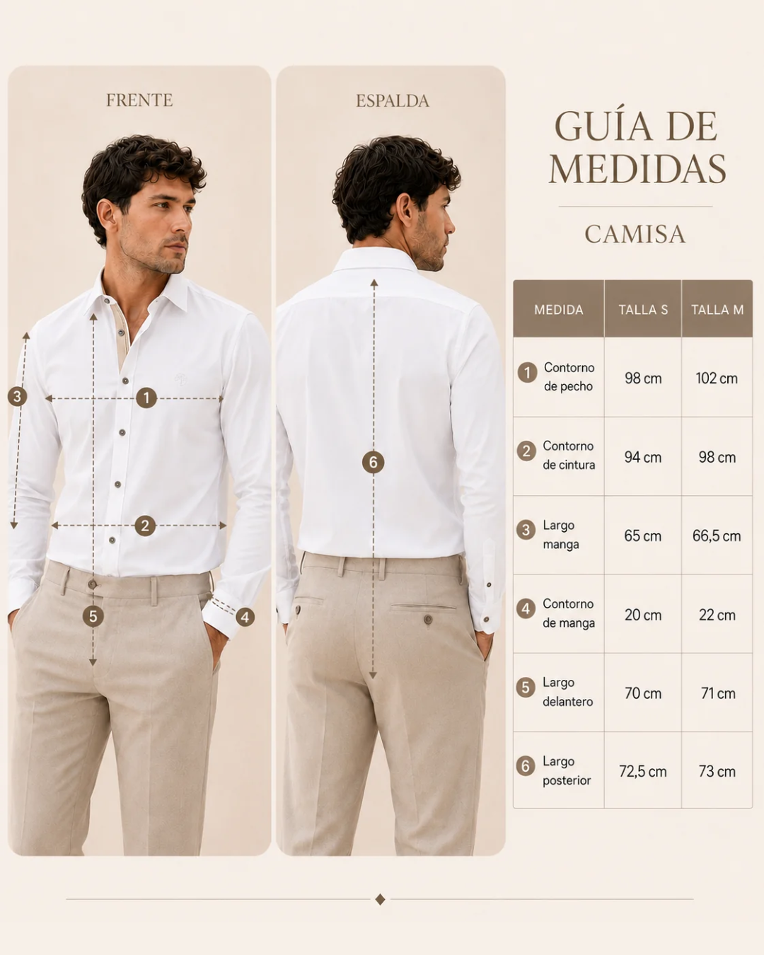 Camisa Hombre Tela Fría Stretch Elegante
