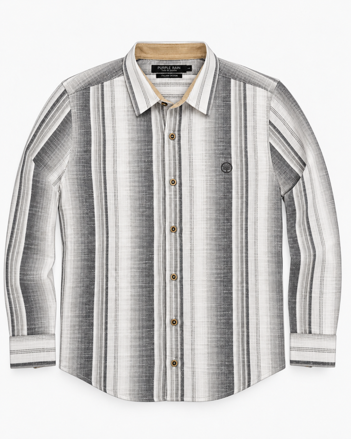 Camisa Milano Algodón 100% Cuello Italiano