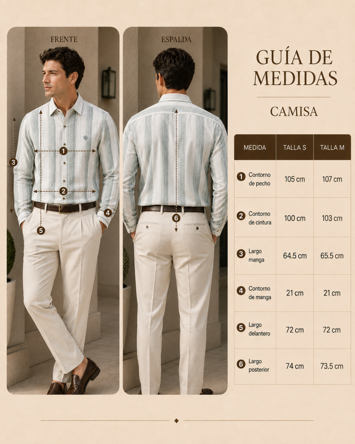 Camisa Milano Algodón 100% Cuello Italiano - Purple Rain