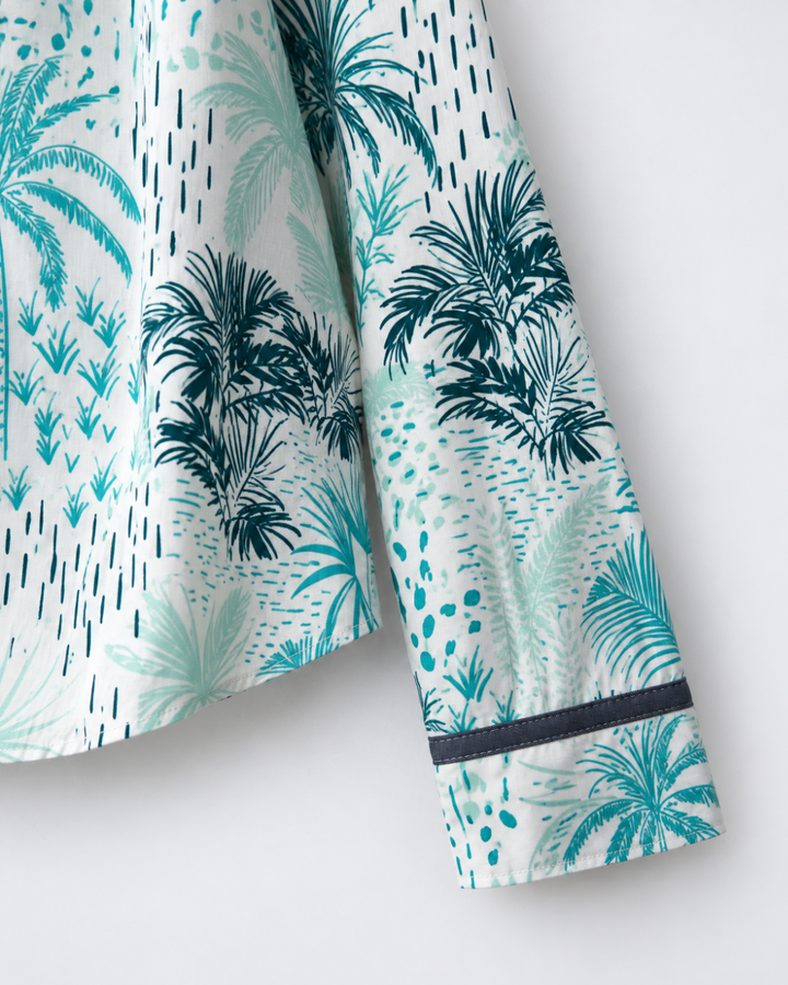 Camisa Niño Manga Larga con Estampado