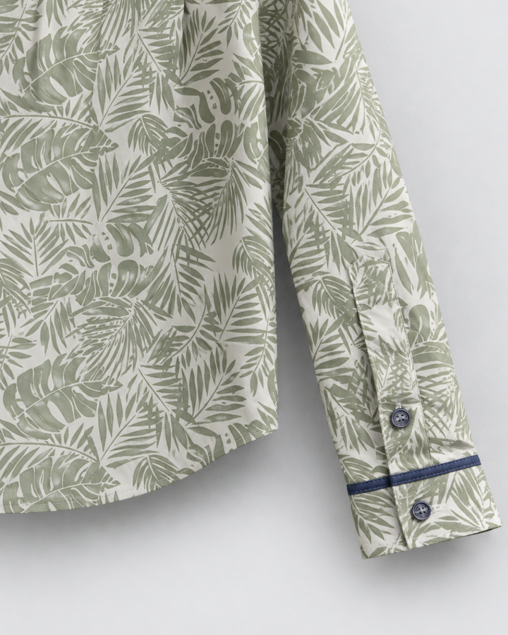 Camisa Niño Manga Larga con Estampado