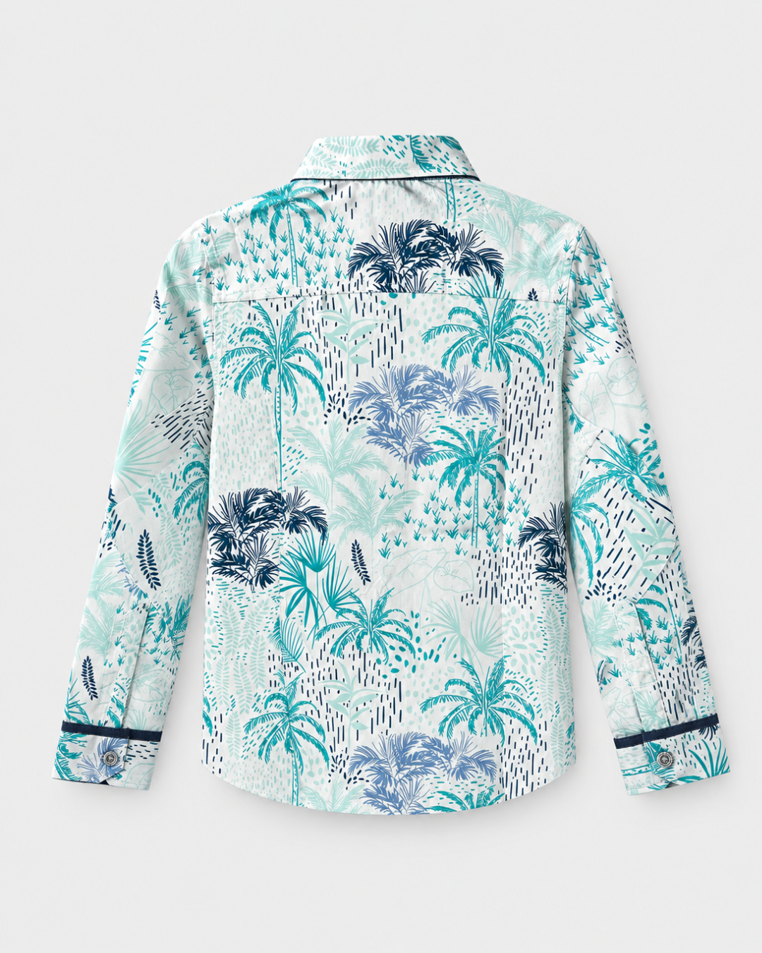 Camisa Niño Manga Larga con Estampado