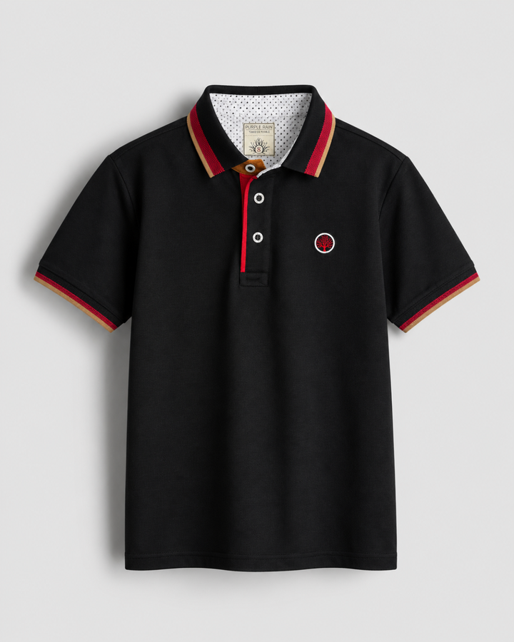 Camisa Polo Niño Manga Corta