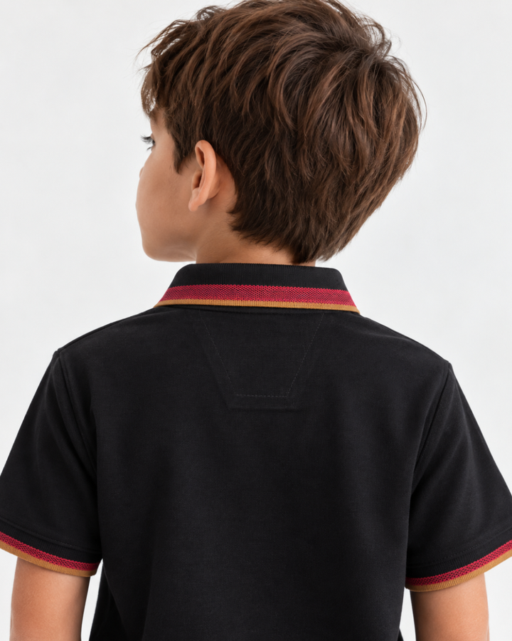 Camisa Polo Niño Manga Corta