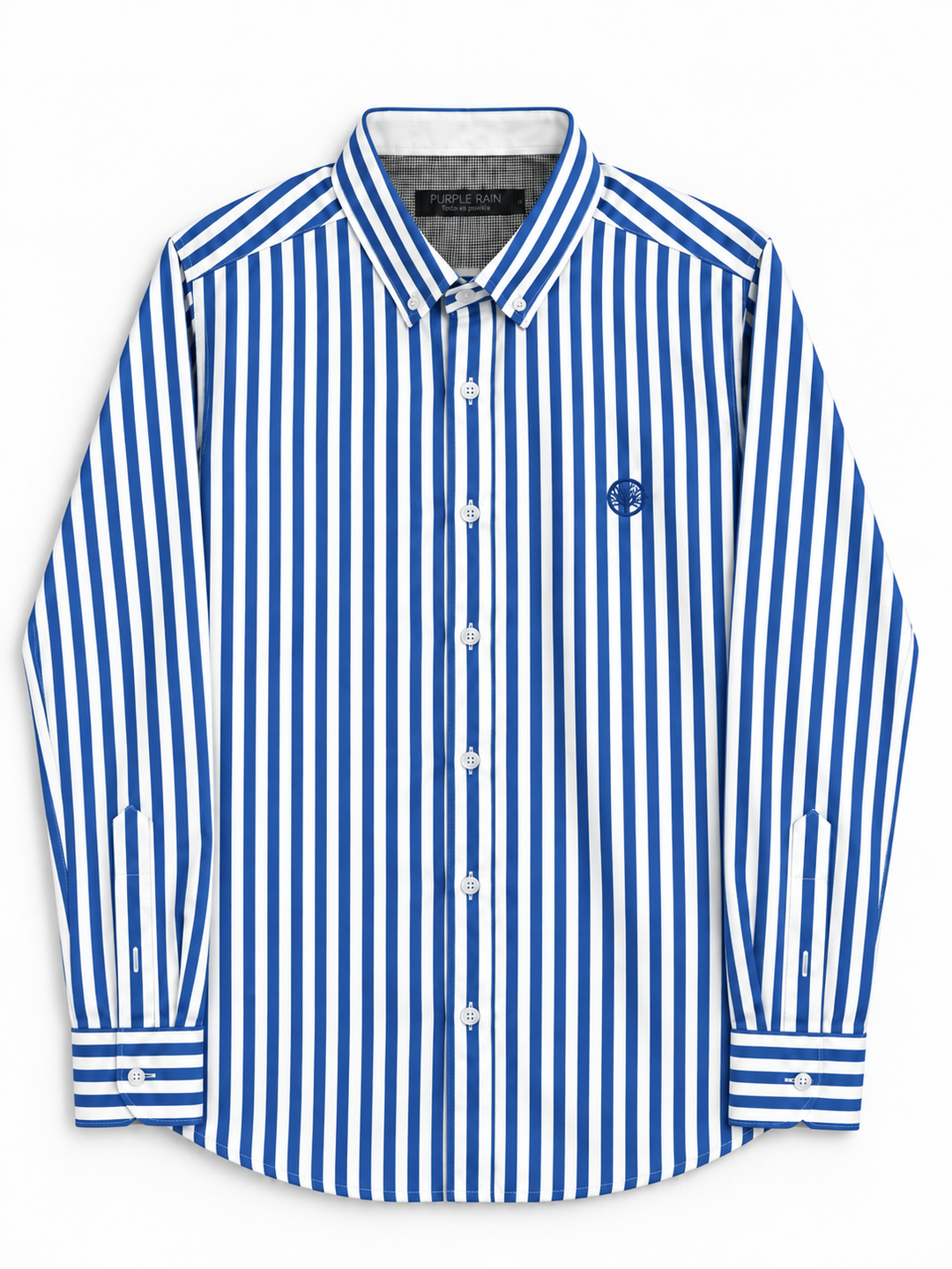 Camisa Rayas Manga Larga clásica