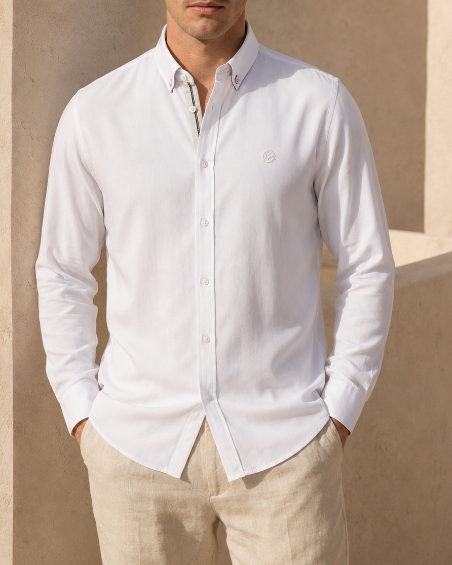 Camisa Siena en Tela Fría Premium