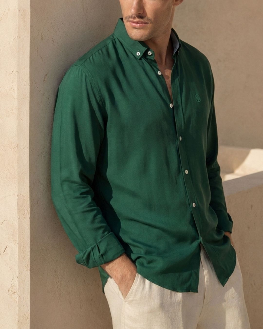 Camisa Siena en Tela Fría Premium