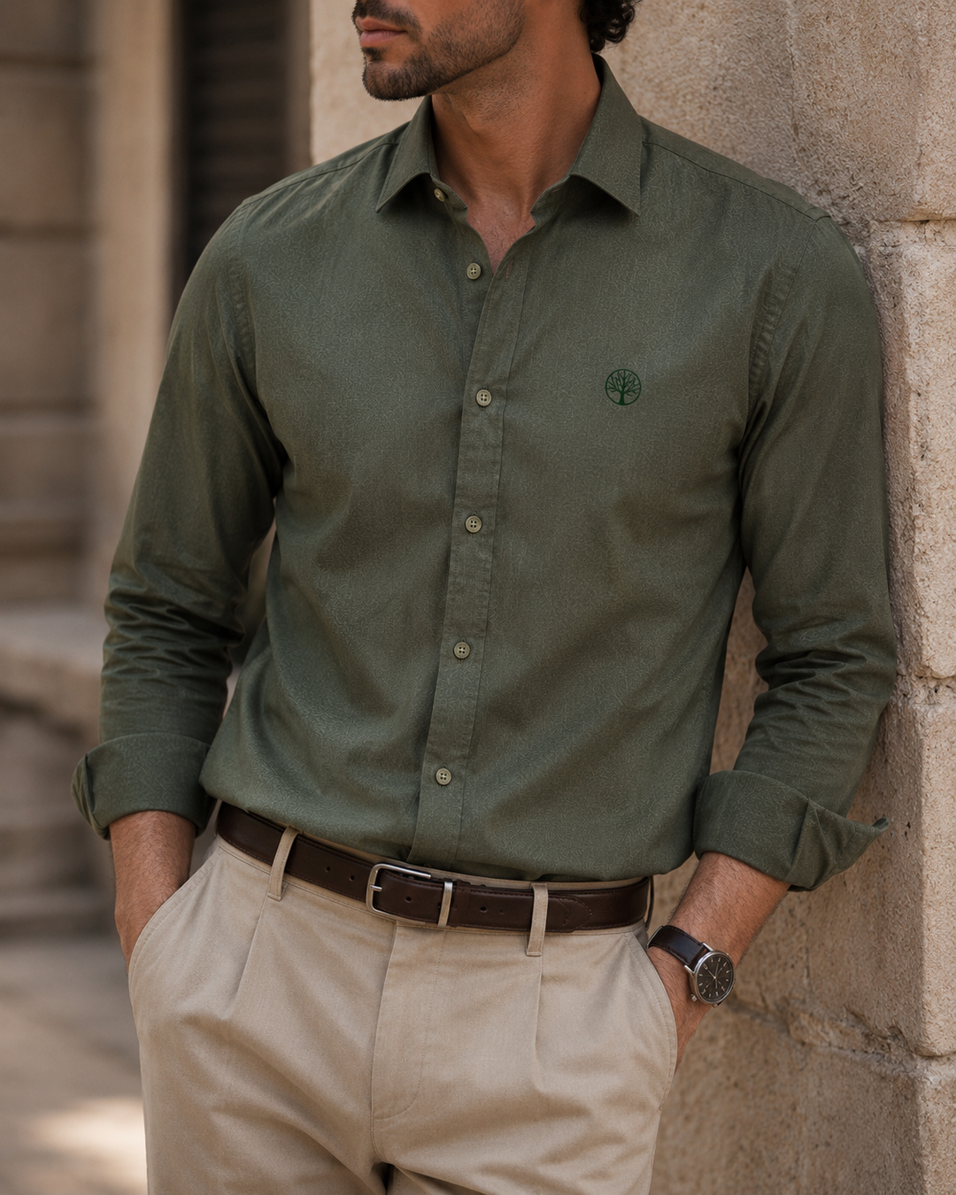 Camisa Veneto Motion | Dobby Texturizado &amp; Stretch - Purple Rain