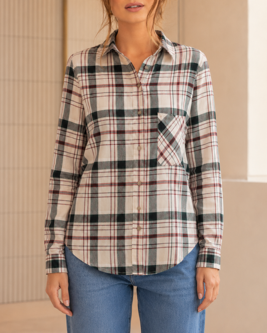 Camisa Leñadora Oversize
