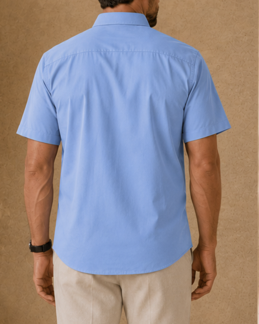 Camisa manga corta Bamboo Tech Blend - Purple Rain