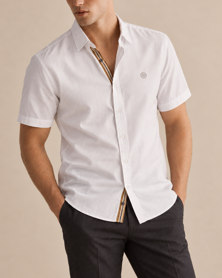 Camisa de bambú hombre