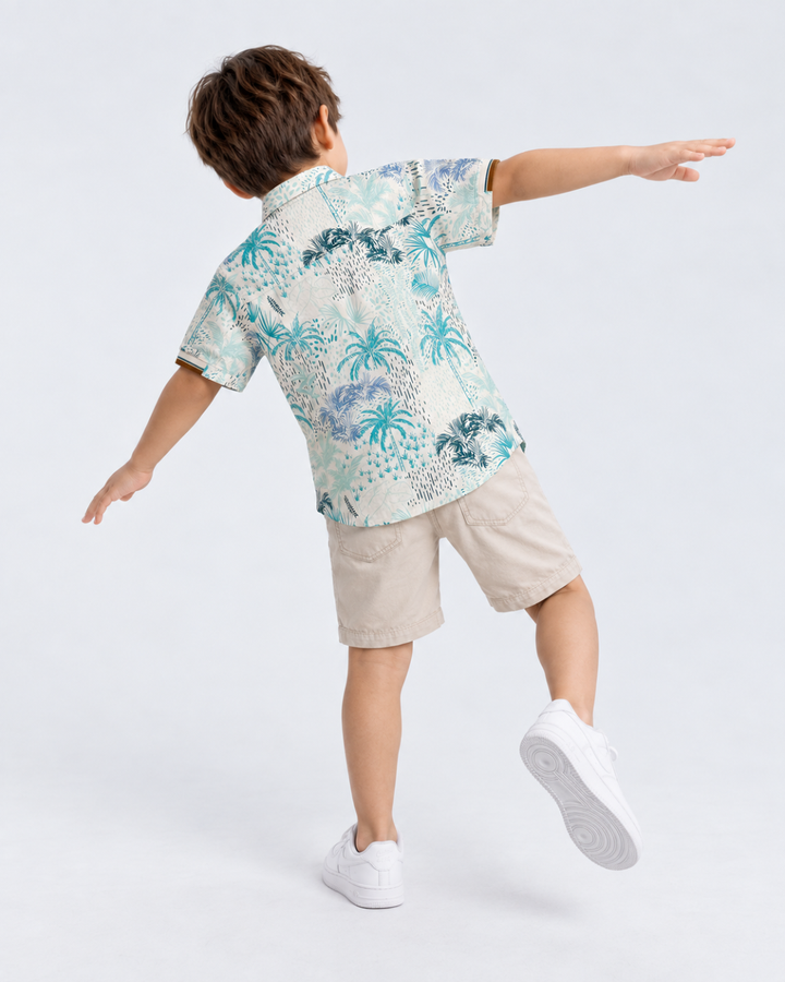 Camisa niño Manga Corta Estampada