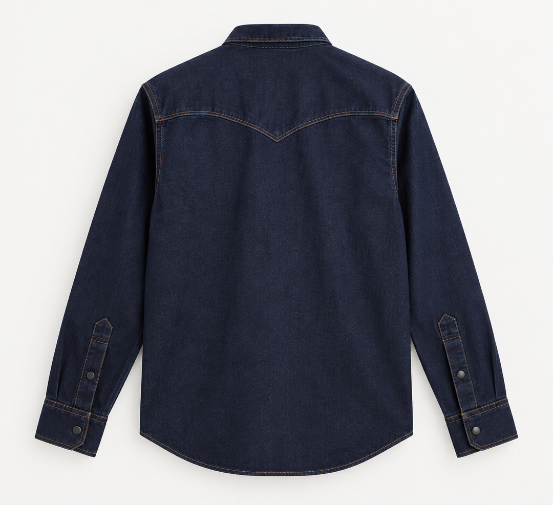 Camisa Denim Hombre Índigo Premium Heritage