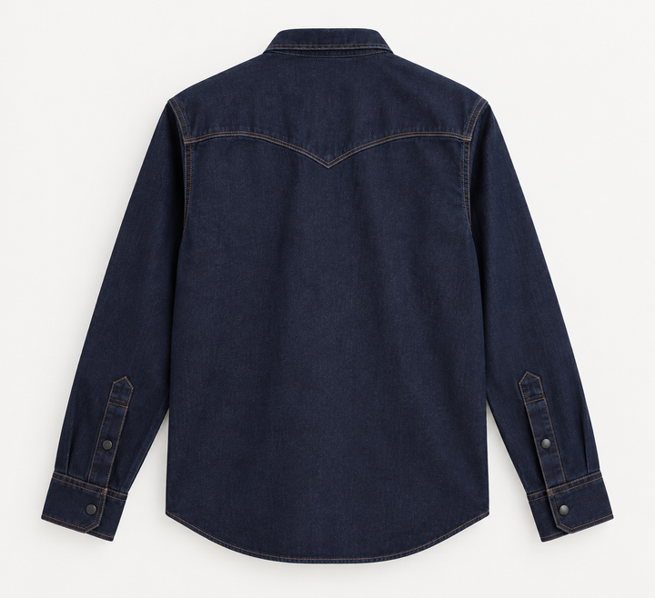 Camisa Denim Hombre Índigo Premium Heritage
