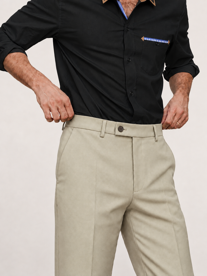 Traje Hombre Premium  beige arena