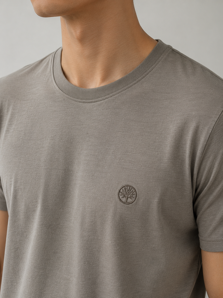 Camiseta Esencial Pima Cuello Redondo