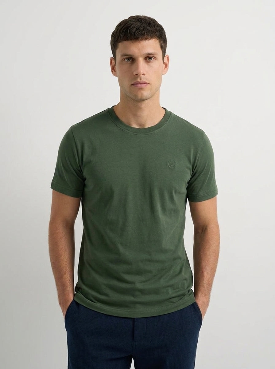 Camiseta Esencial Pima Cuello Redondo
