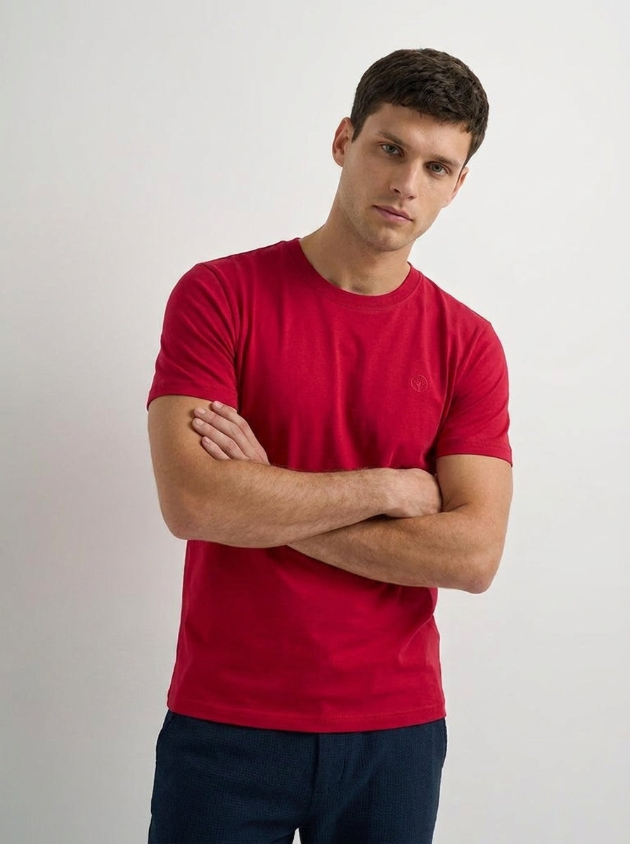 Camiseta Esencial Pima Cuello Redondo