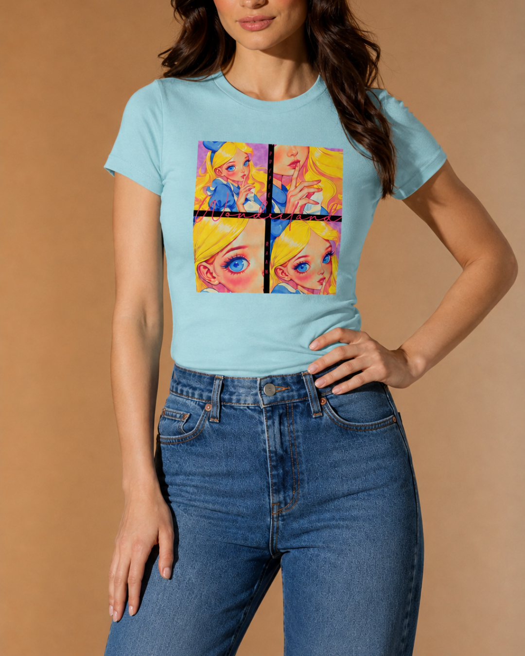 Camiseta Mujer Algodón Estampada