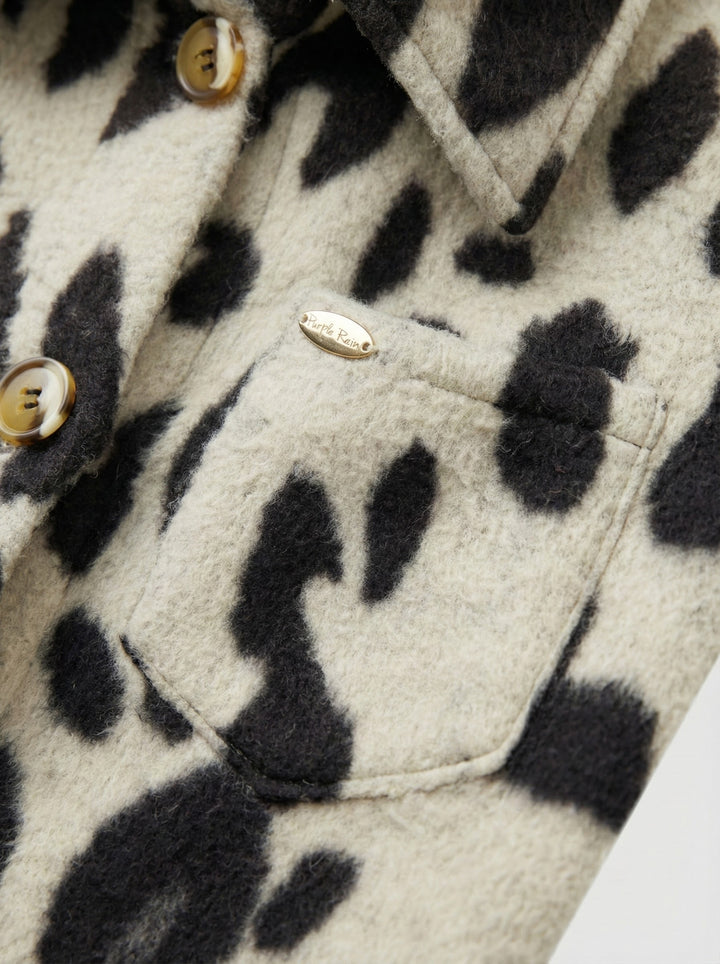 Chaqueta Animal Print Vaca - Purple Rain