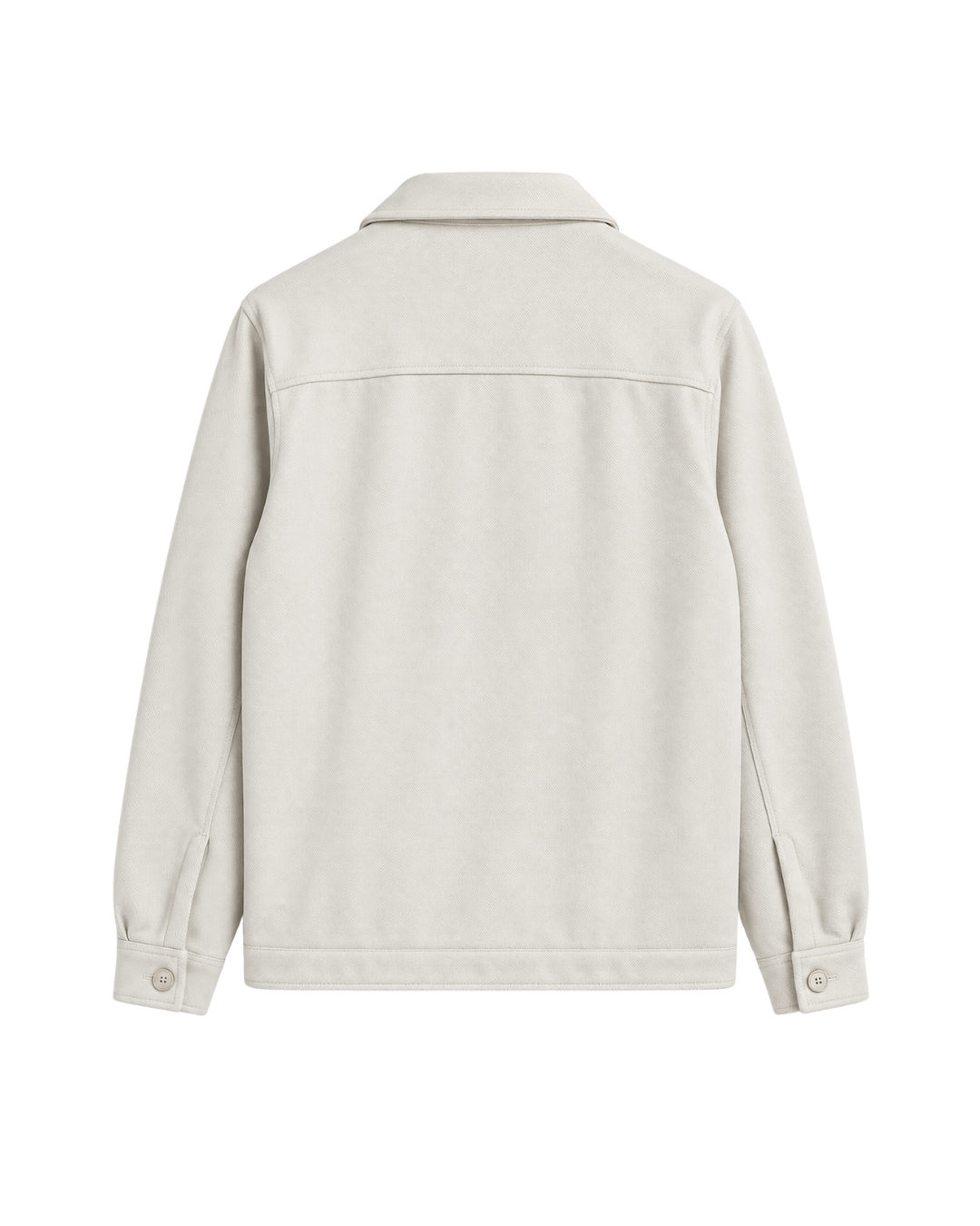 Chaqueta Clásica Tipo Paño para Hombre Marfil