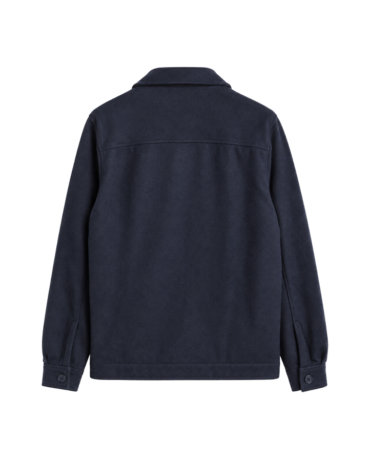 Chaqueta Clásica Tipo Paño para Hombre azul Navy