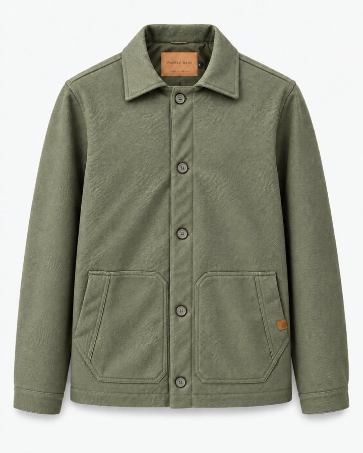 Chaqueta Clásica Tipo Paño para Hombre