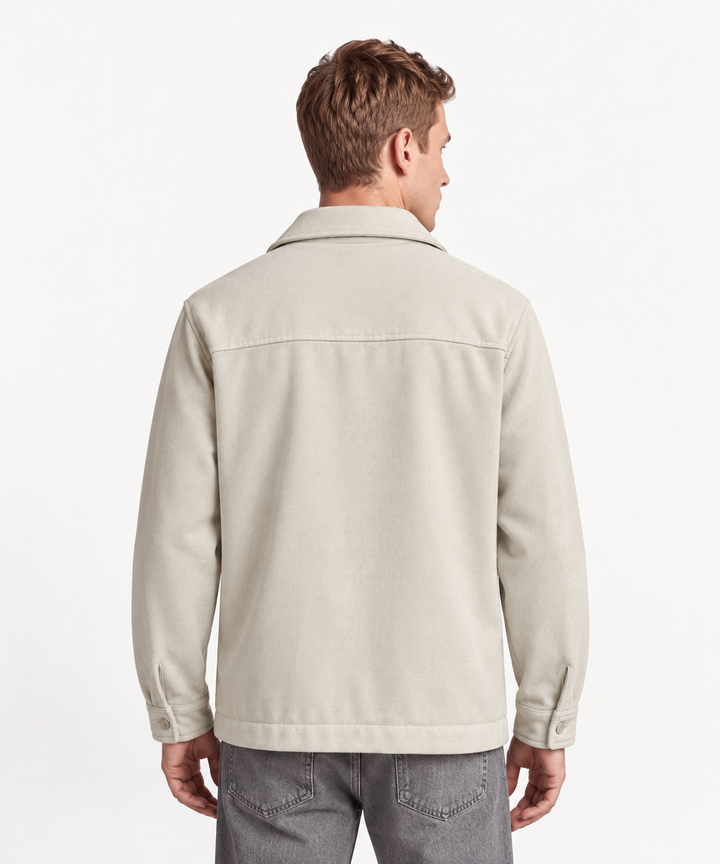 Chaqueta Clásica Tipo Paño para Hombre