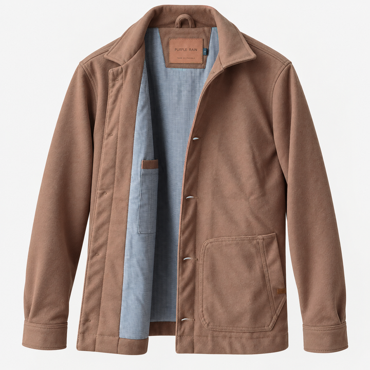 Chaqueta Clásica Tipo Paño para Hombre