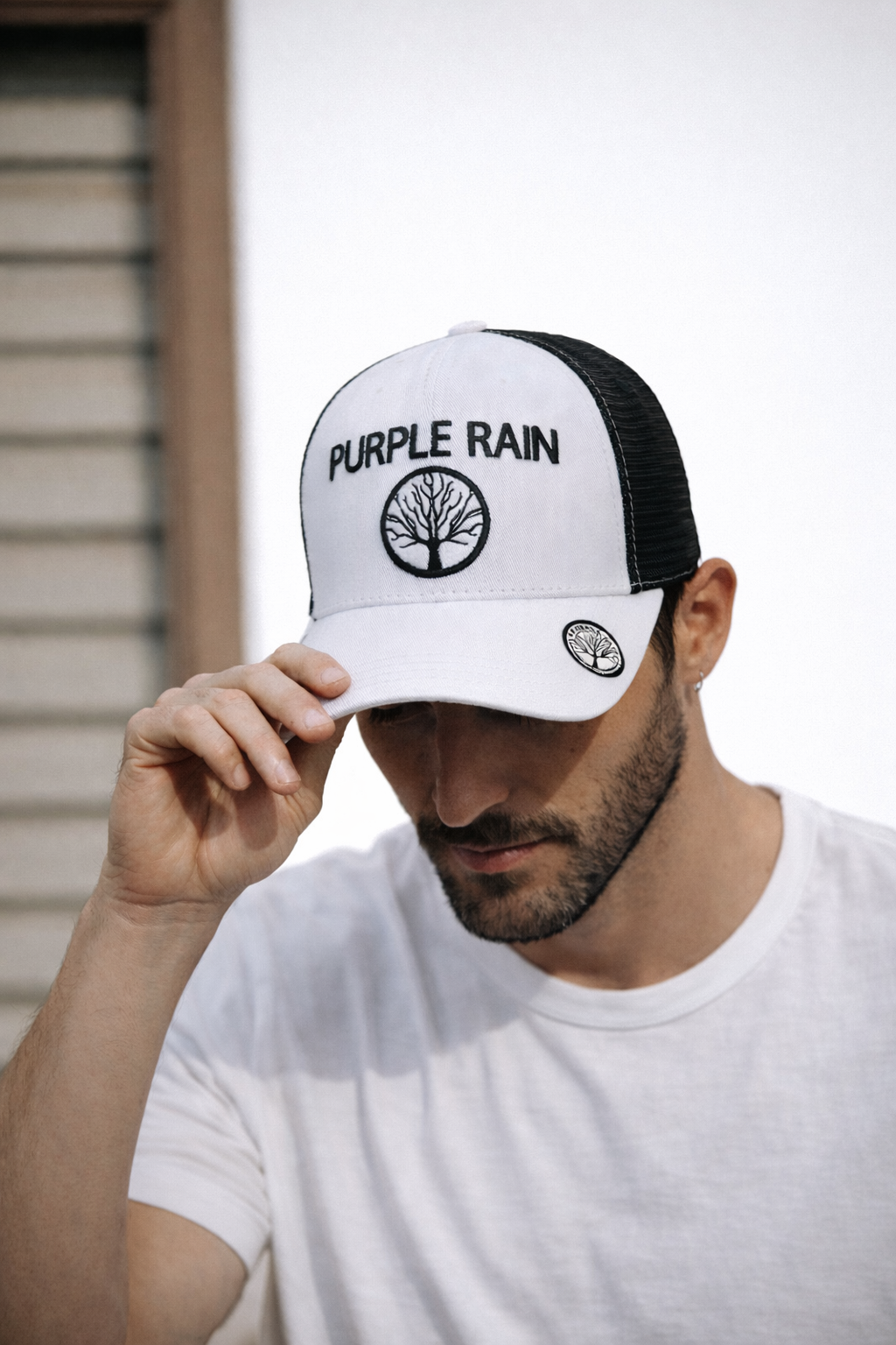 CAP OFF WHITE LEGEND - Purple Rain