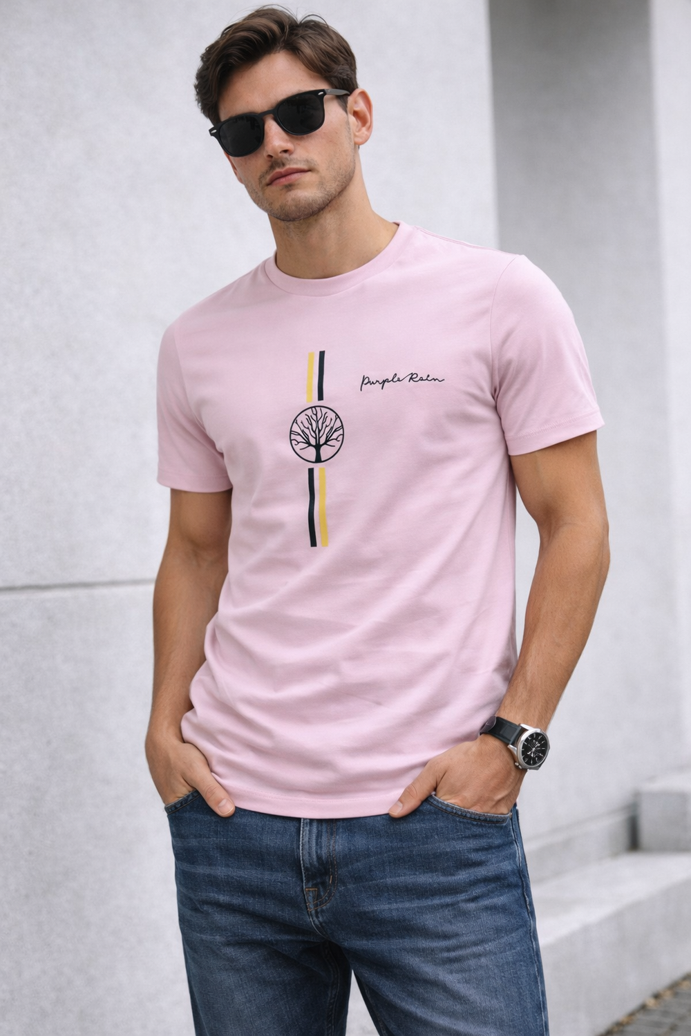 Camiseta Axis Signature - Purple Rain