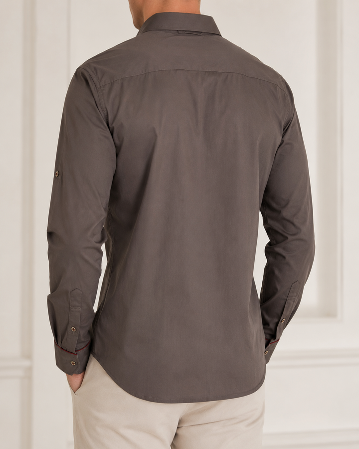Camisa Hombre Tela Fría | Purple Rain