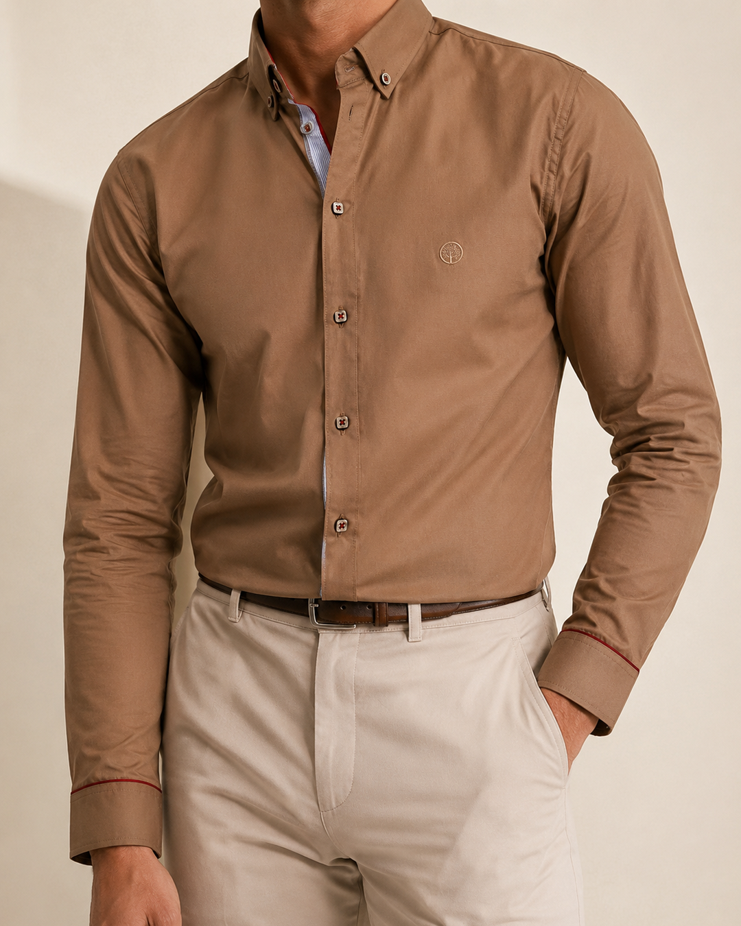 Camisa Hombre Tela Fría | Purple Rain