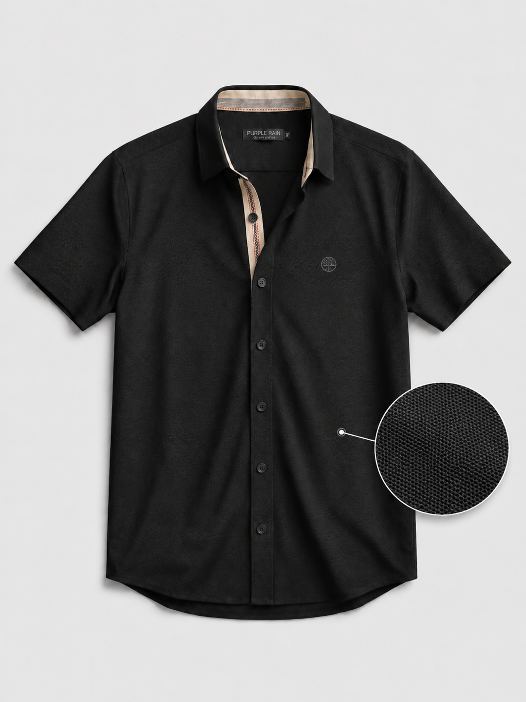 Camisa Riviera de Algodón 100% Ligero Manga Corta