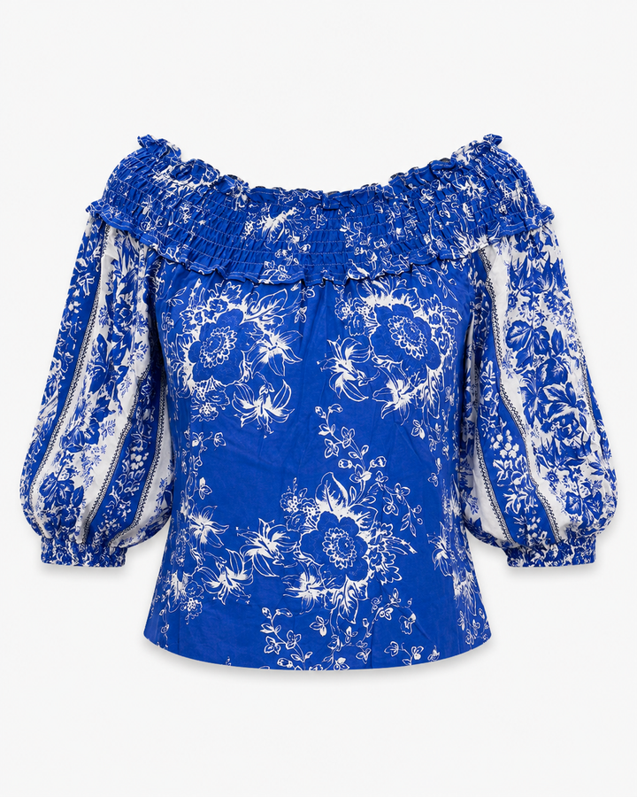 Blusa Dama Amalfi Floral con Top