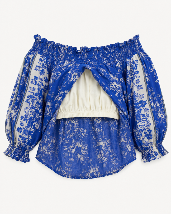 Blusa Dama Amalfi Floral con Top
