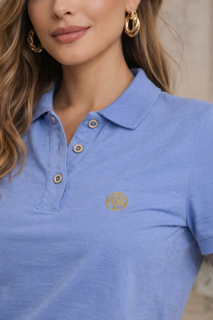 Polo Pure Cotton Essential - Purple Rain