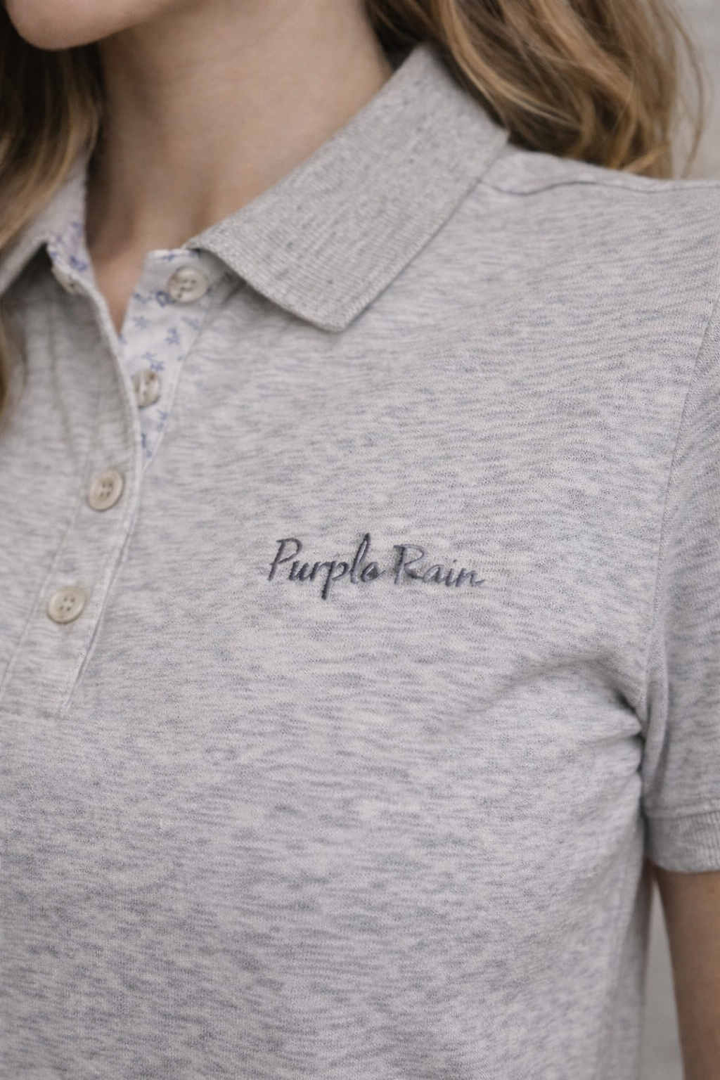 Polo Pure Cotton Essential - Purple Rain