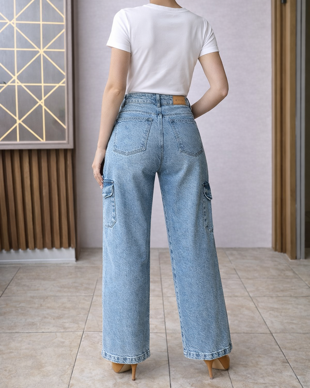 Cargo Aura Denim - Purple Rain