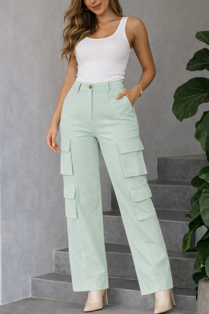 Pantalón Sastre Utility - Purple Rain