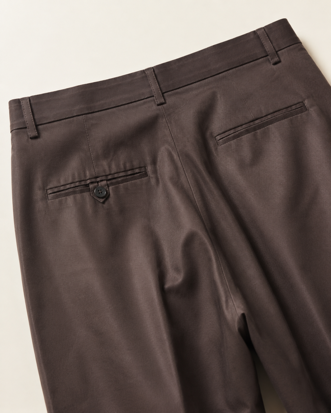 Pantalón Hombre pantalón sastrero tencel Café