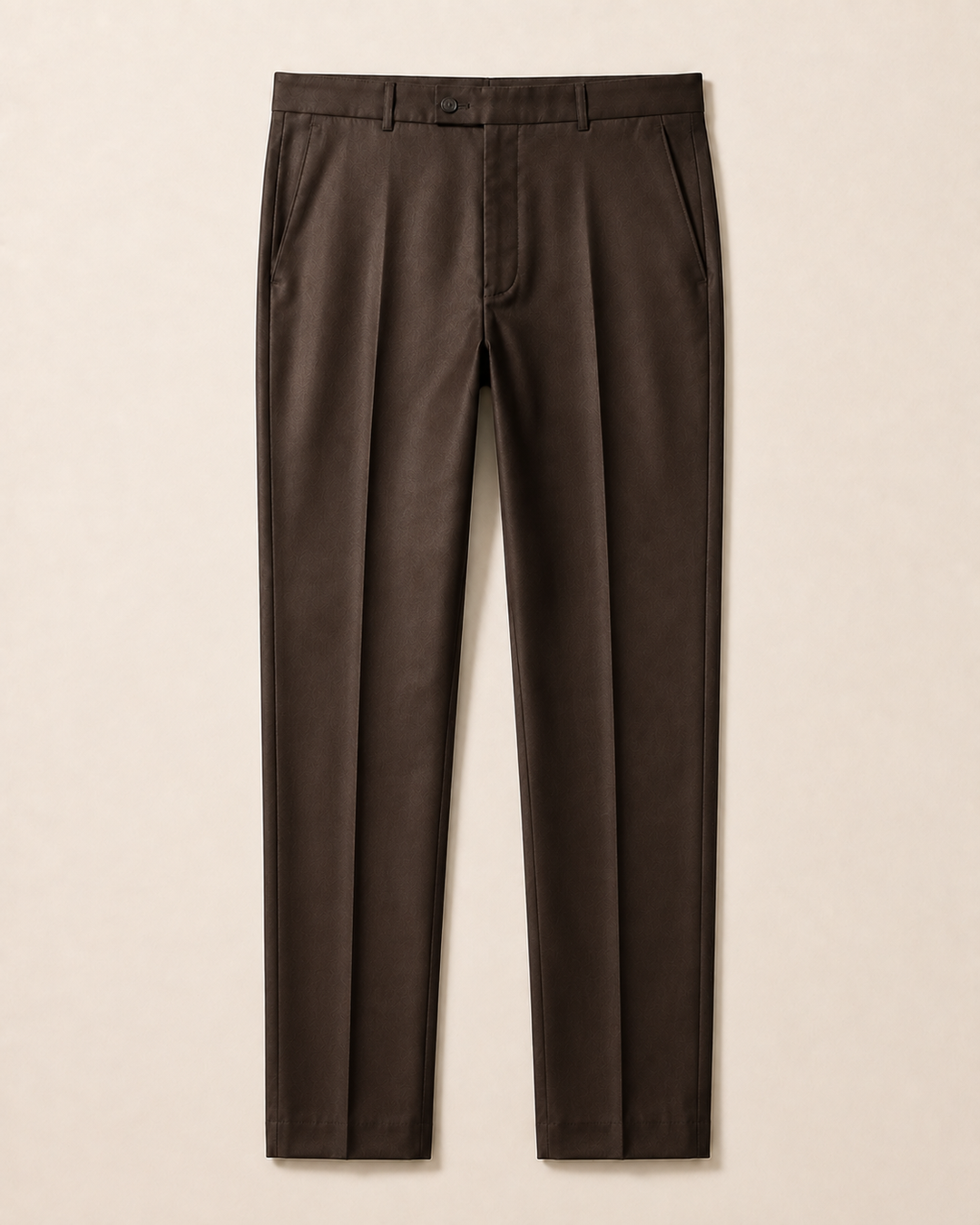 Pantalón Hombre pantalón sastrero tencel Café