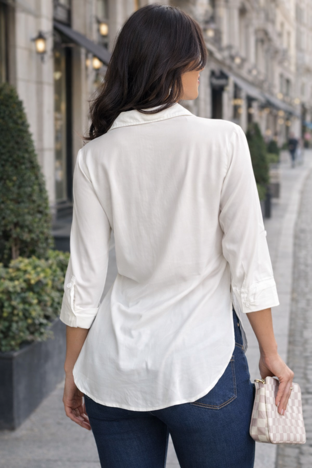 BLUSA WHITE MUSE - Purple Rain