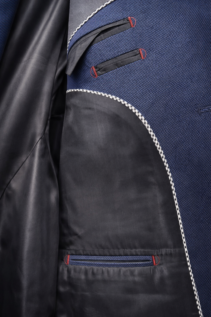 Traje Azul  Elegante Slim Fit  — Portofino - Purple Rain