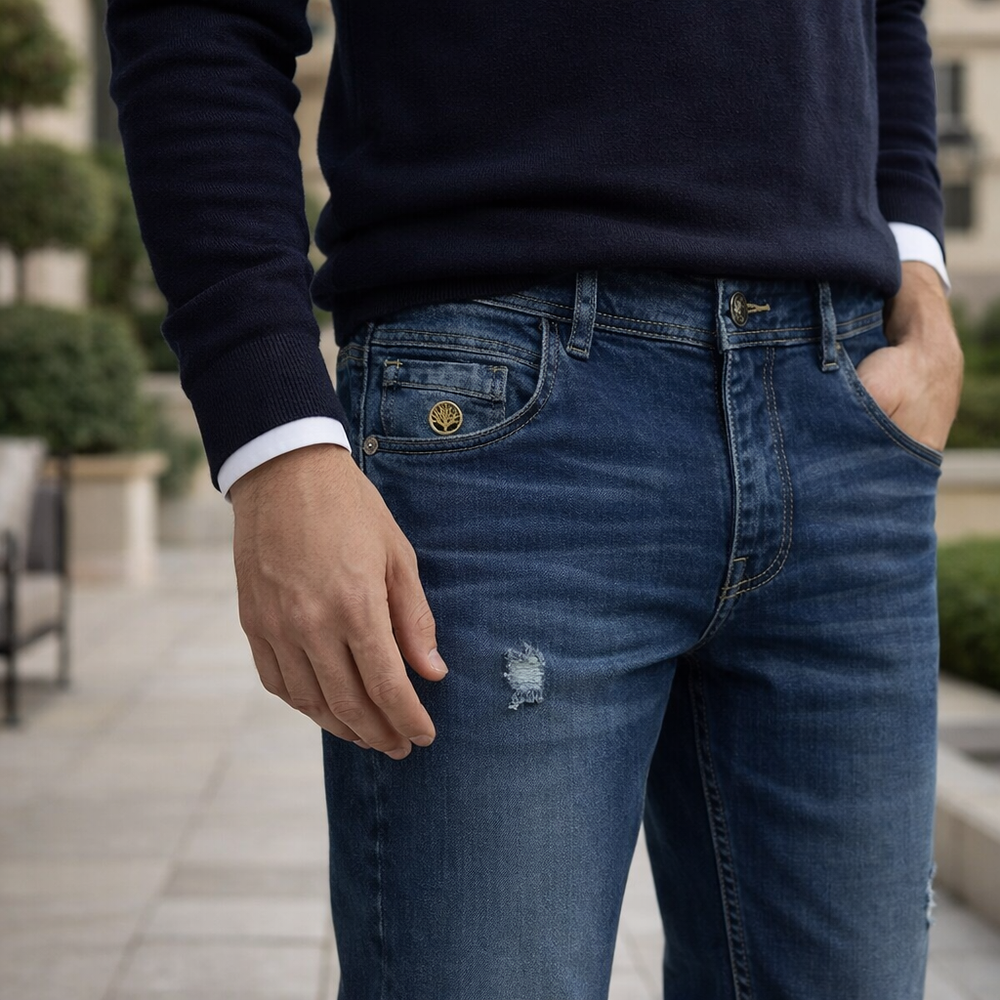 Jean Regent Blue - Purple Rain