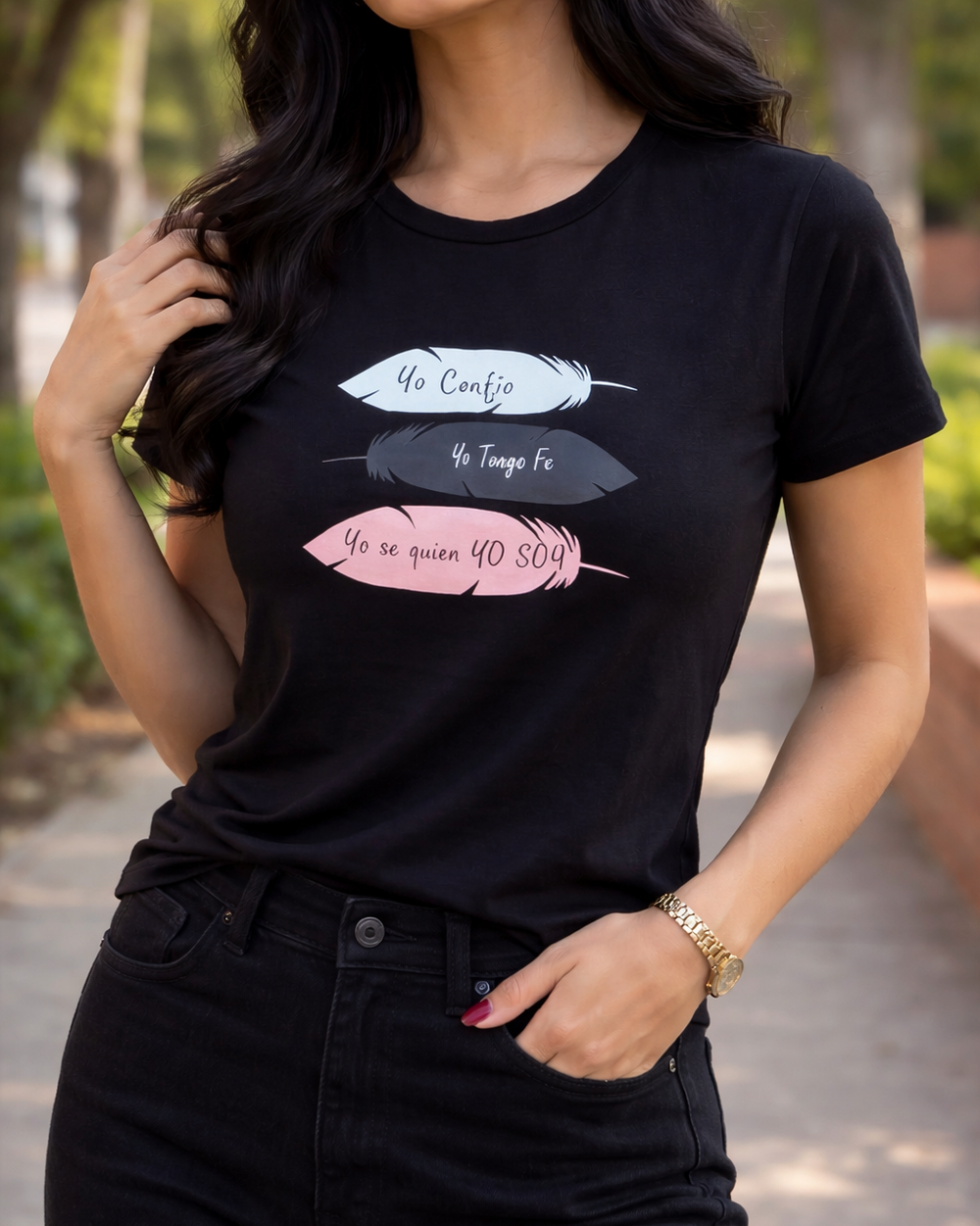 T-Shirt Inspiración Diaria - Purple Rain