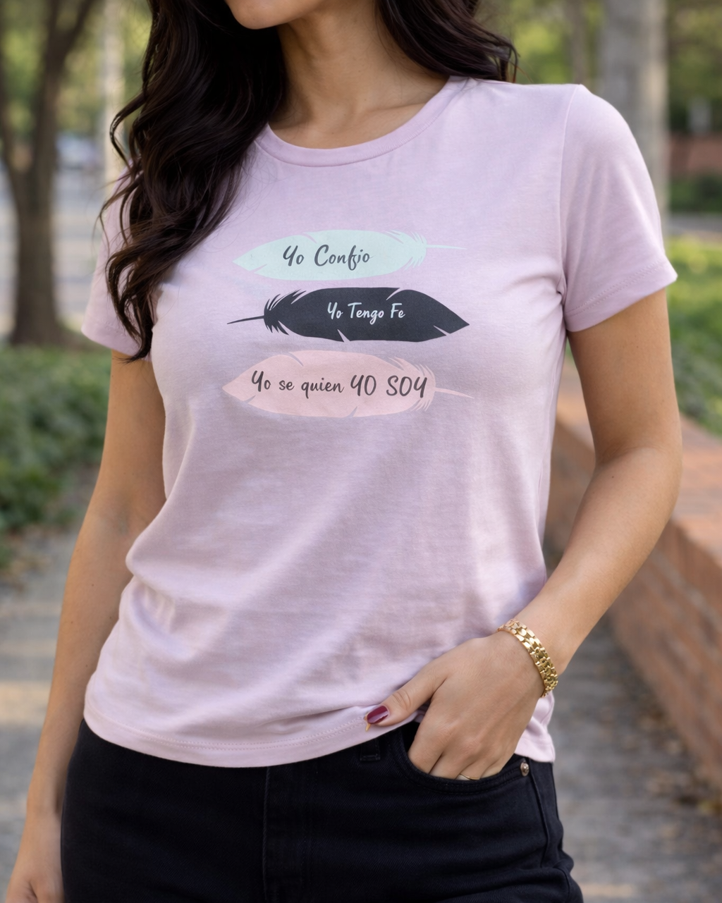 T-Shirt Inspiración Diaria - Purple Rain