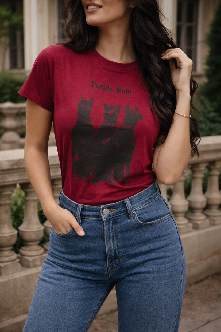 CAMISETA DOUG - Purple Rain